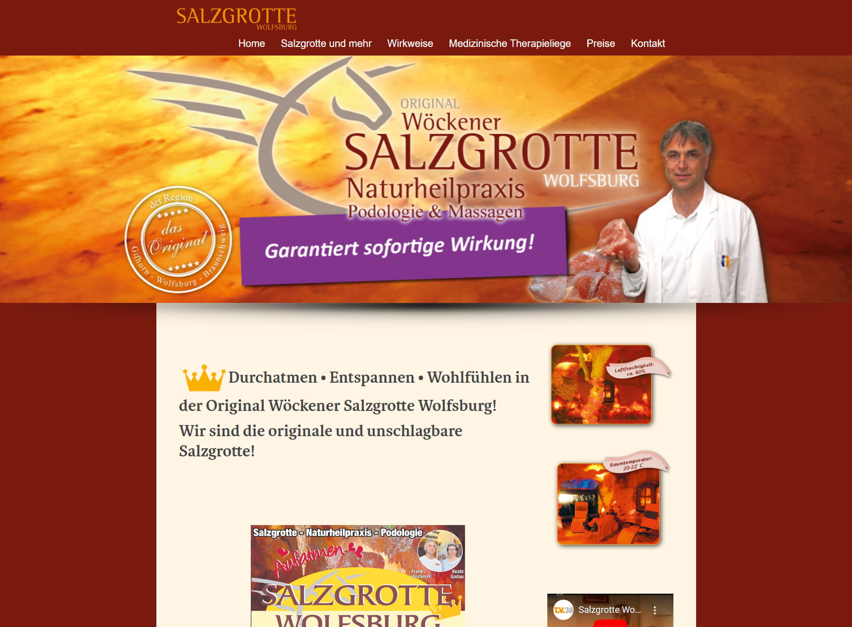 SALZGROTTE Wolfsburg - Naturheilpraxis - Podologie & Massagen