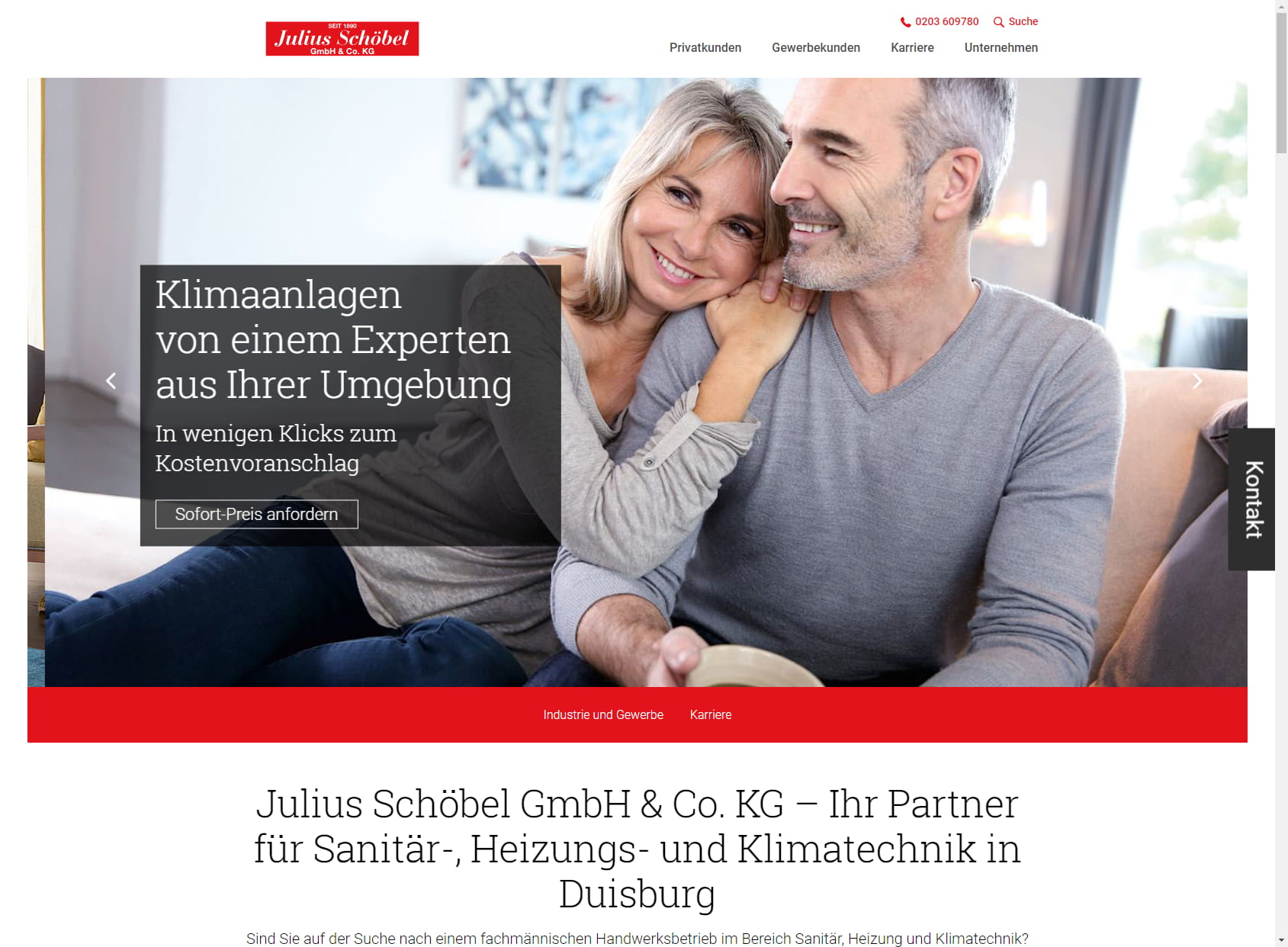 Julius Schöbel GmbH & Co KG Heizung · Bäder · Sanitär · Klima