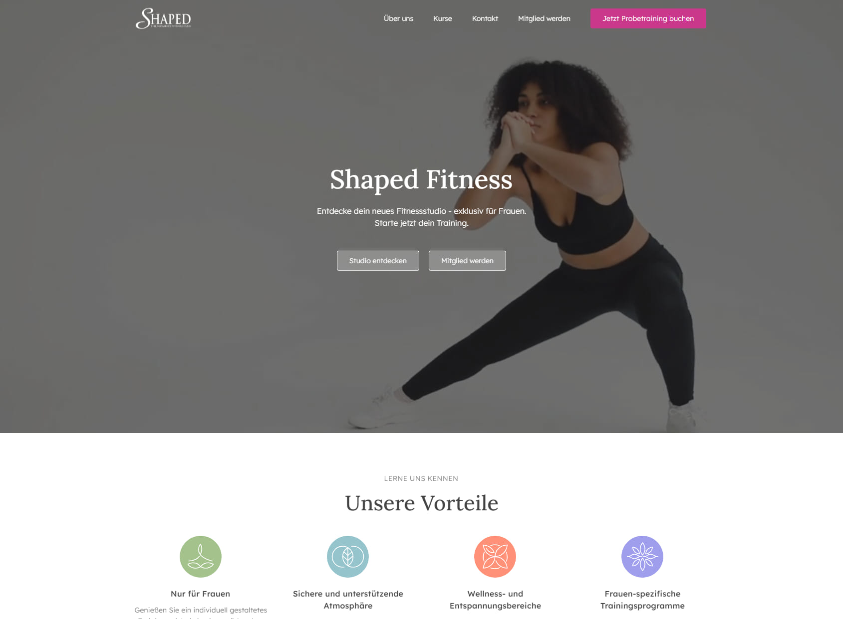 Shaped - The fitness center for woman