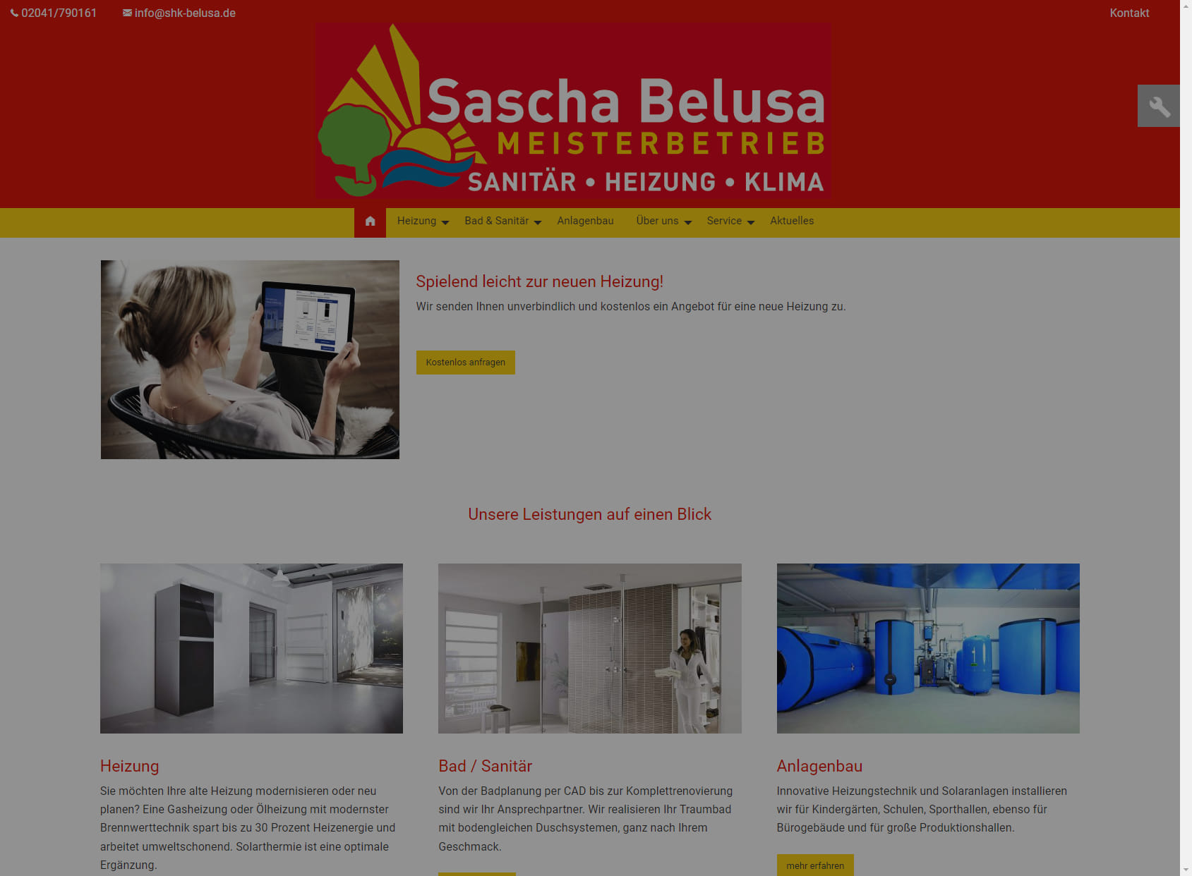 Firma Sascha Belusa Installateur und Heizungsbauer
