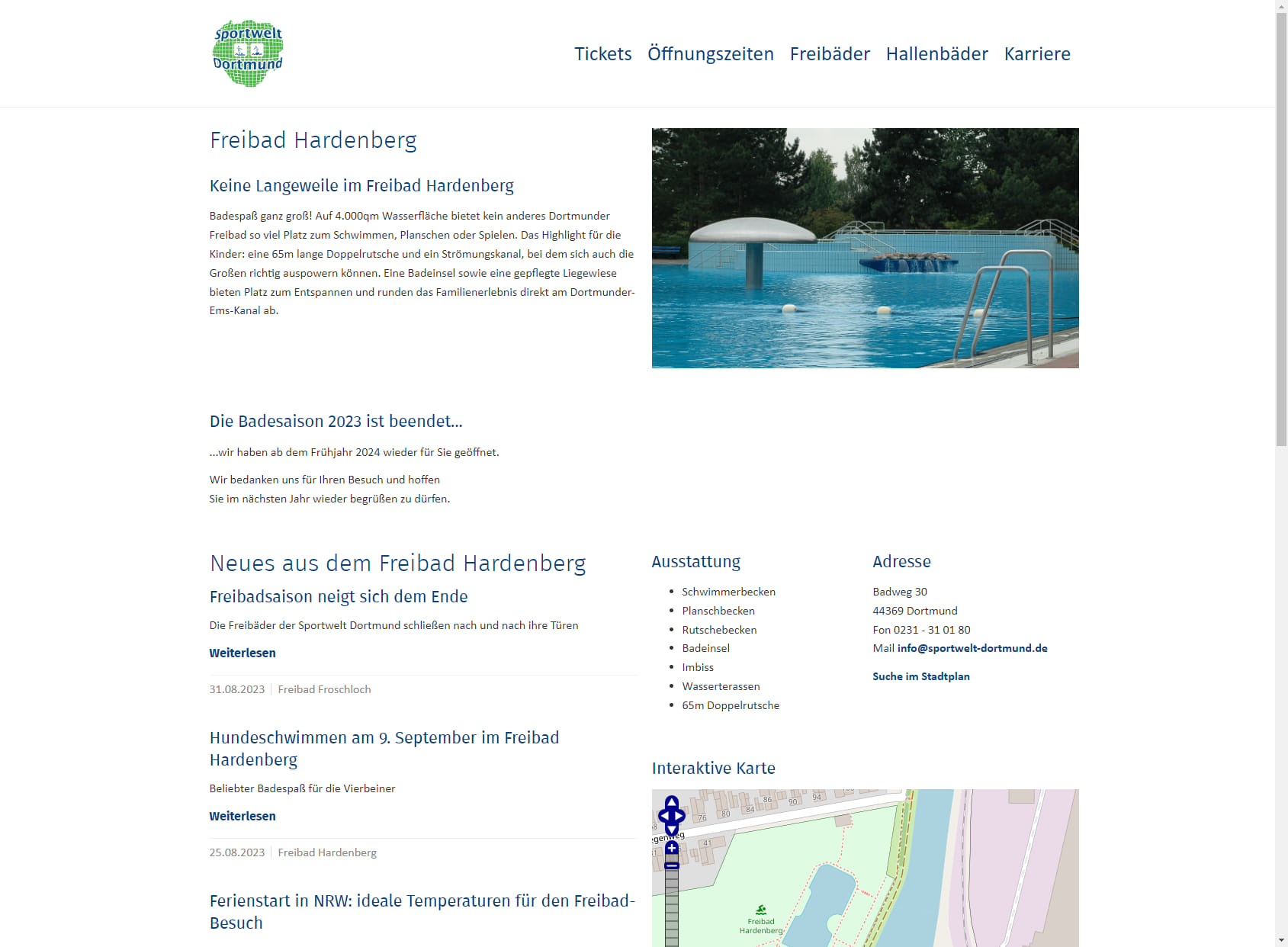 Freibad Hardenberg