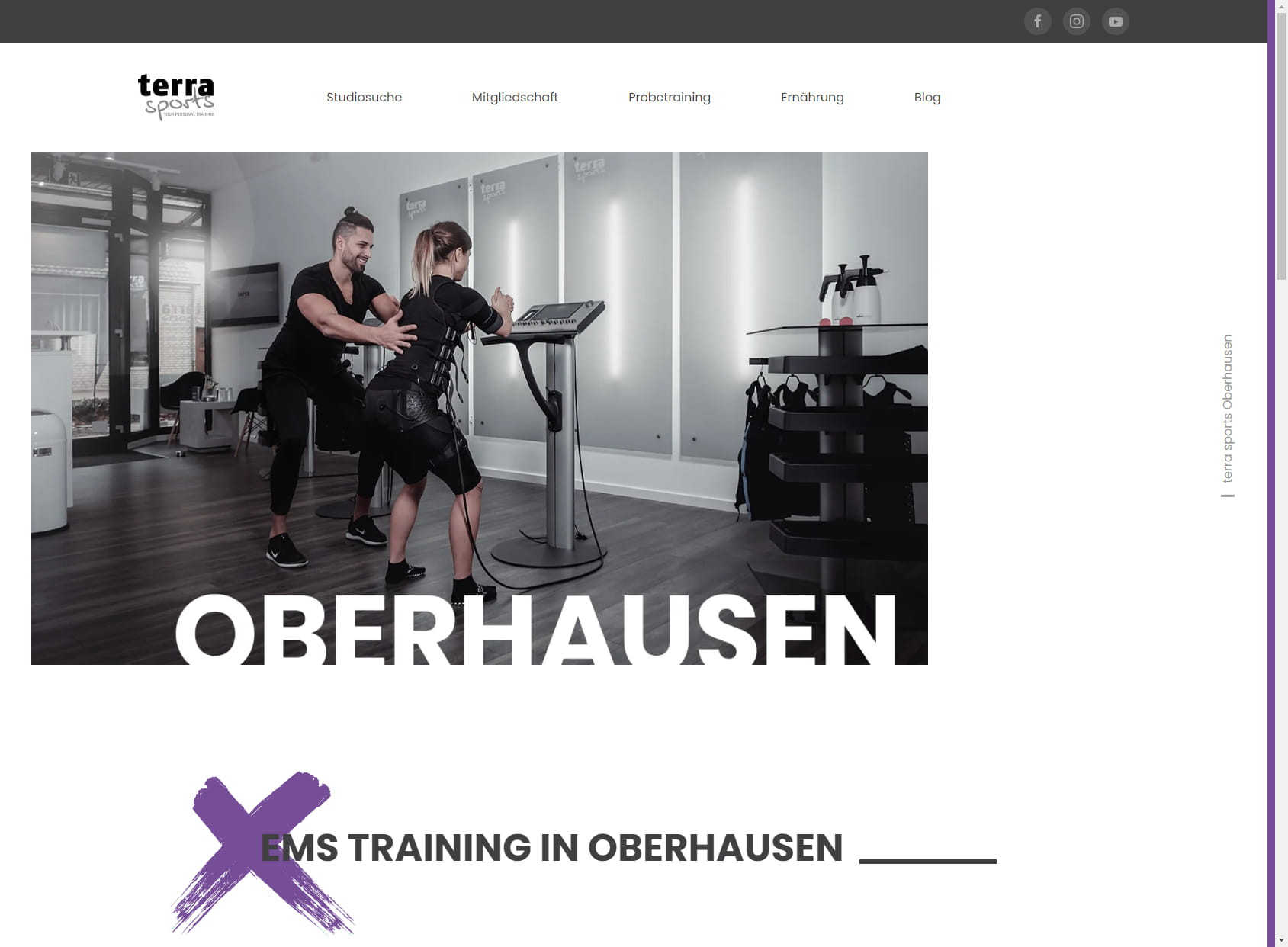 terra sports Oberhausen - EMS Training
