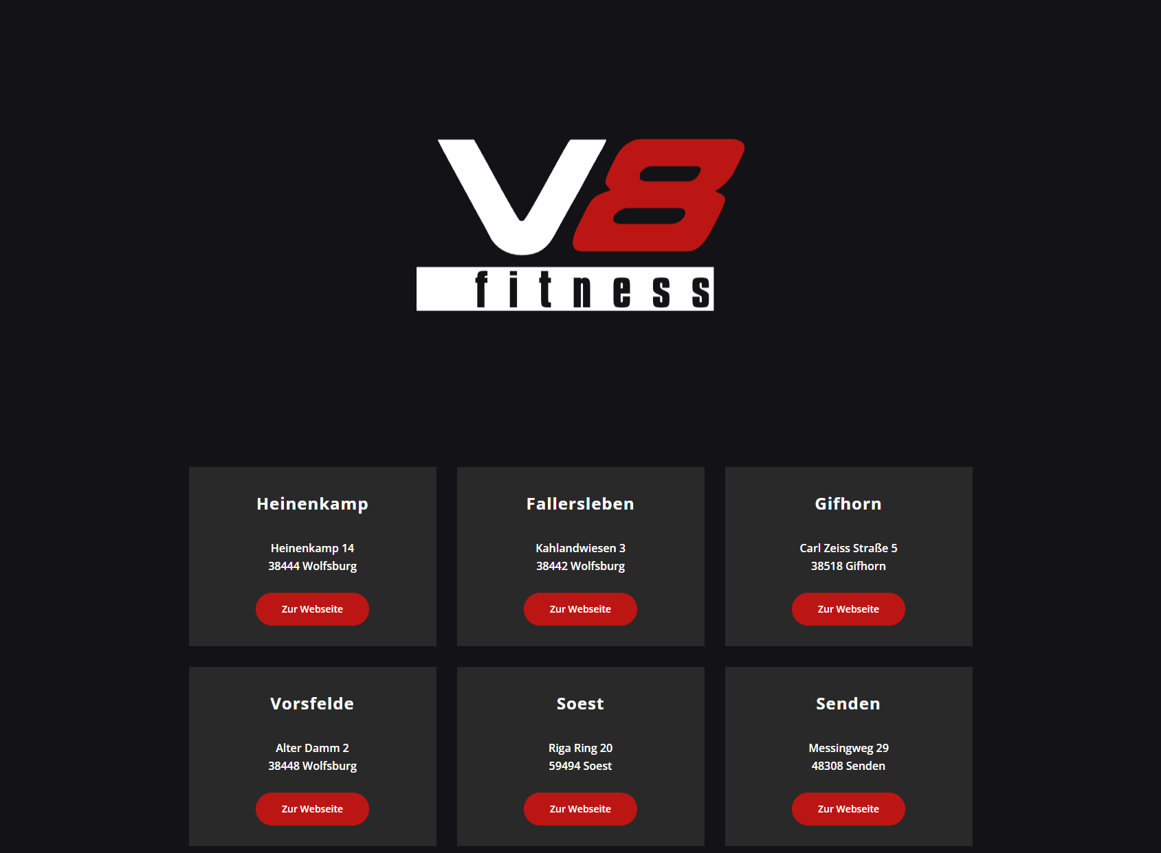 v8 fitness GmbH