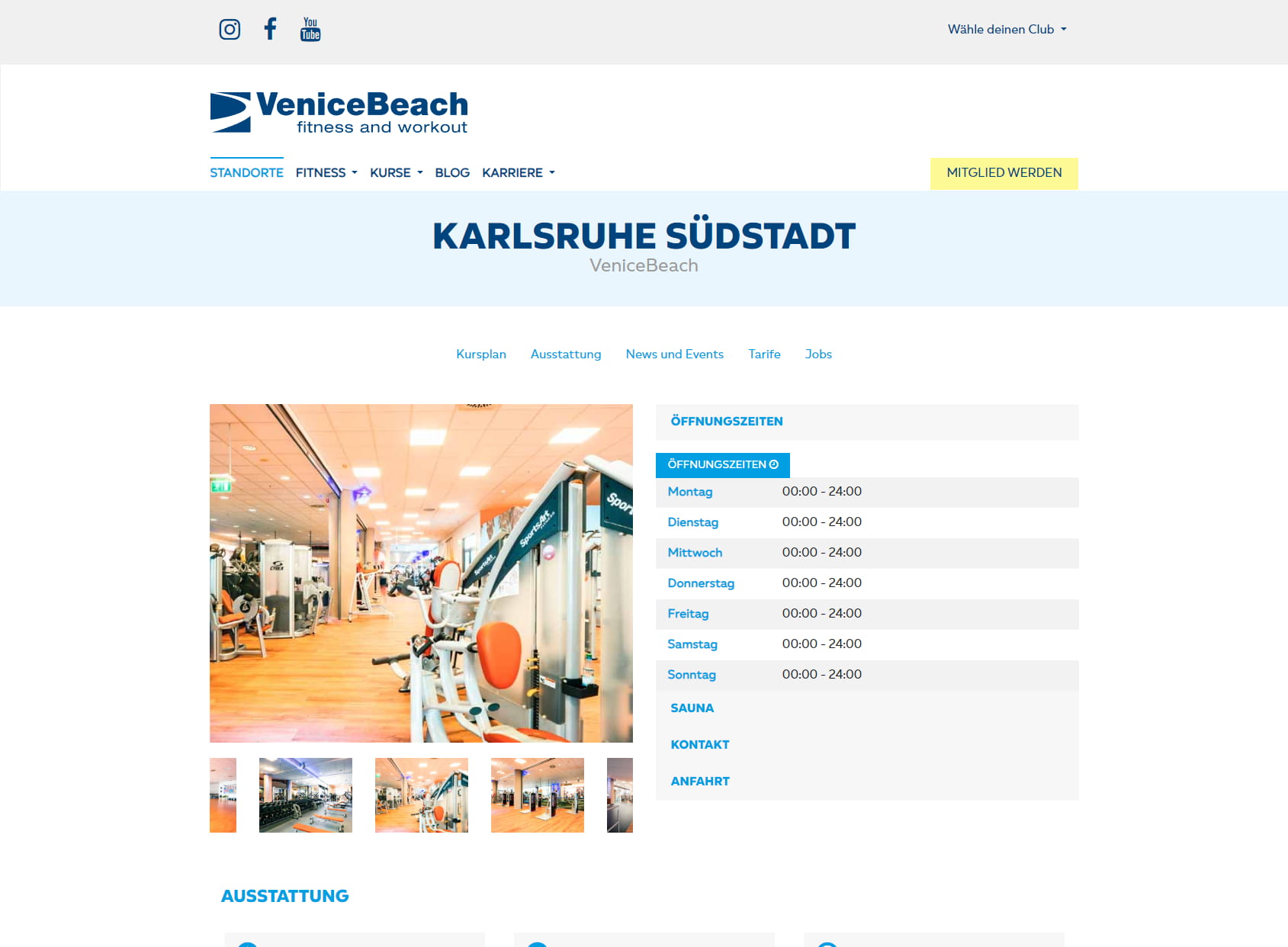 VeniceBeach Karlsruhe Südstadt