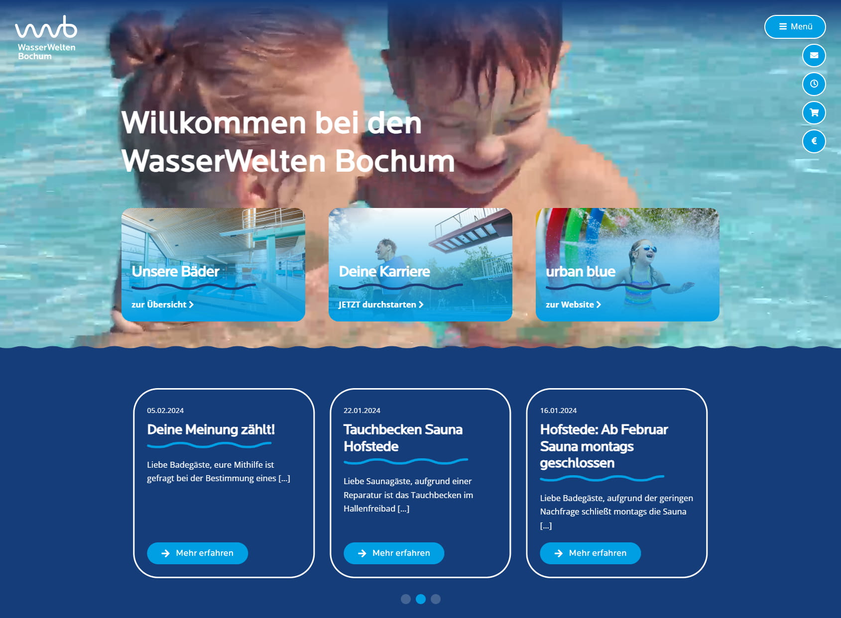 WasserWelten Bochum - Wellenfreibad Südfeldmark