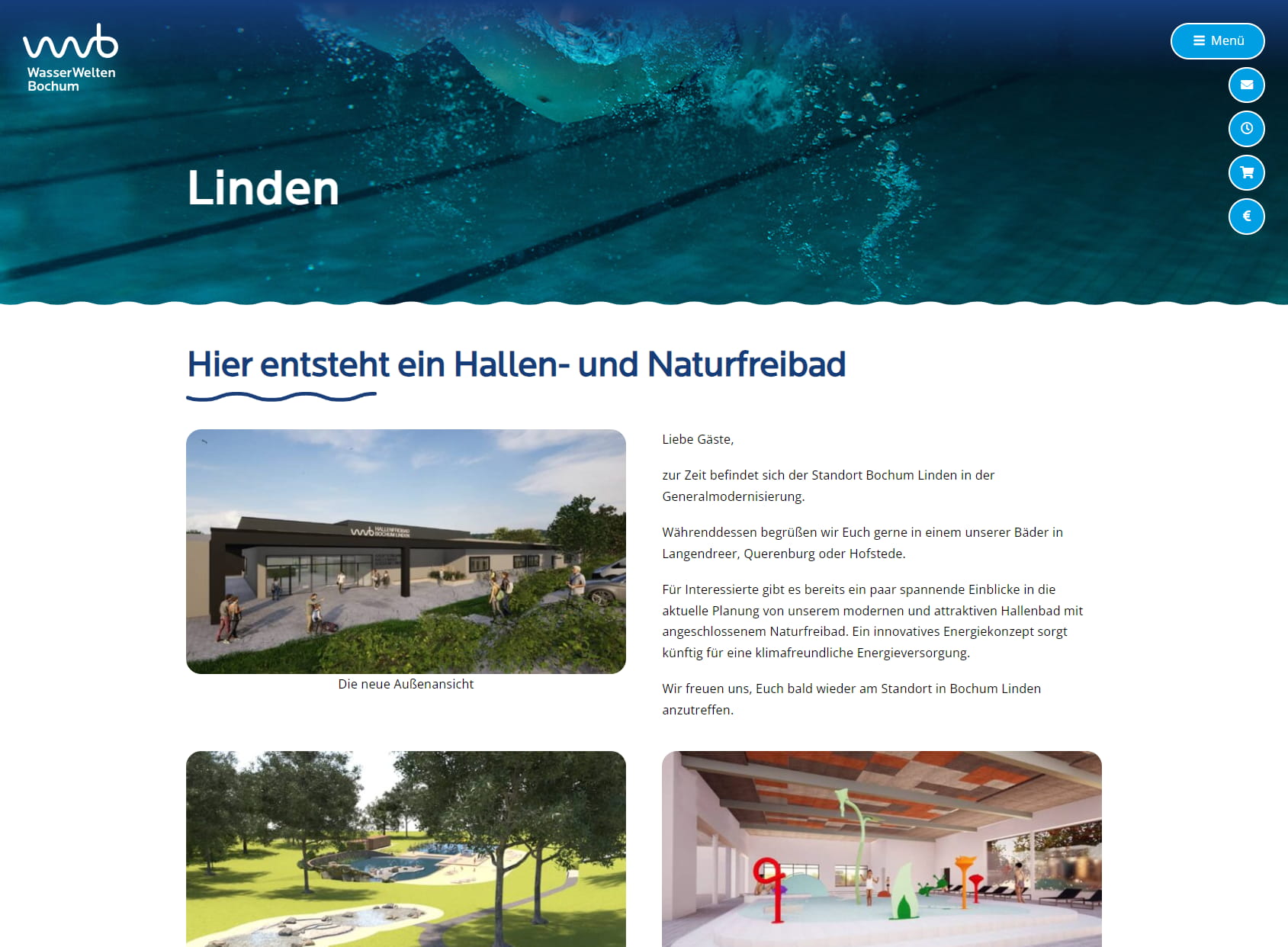 WasserWelten Bochum - Hallenfreibad Linden