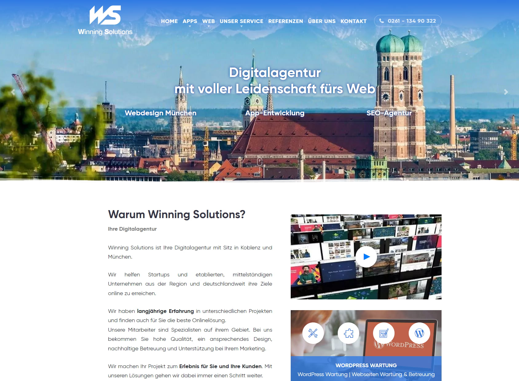 Winning Solutions - Webdesign & App-Entwicklung Koblenz