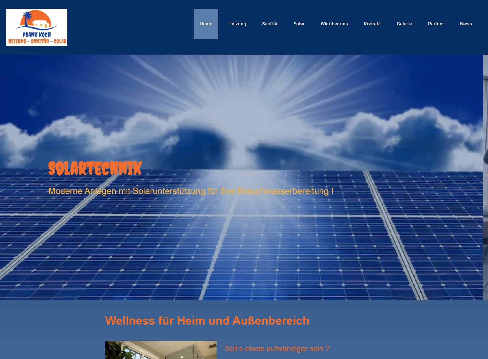 Frank Koch - Heizung - Sanitär - Solartechnik