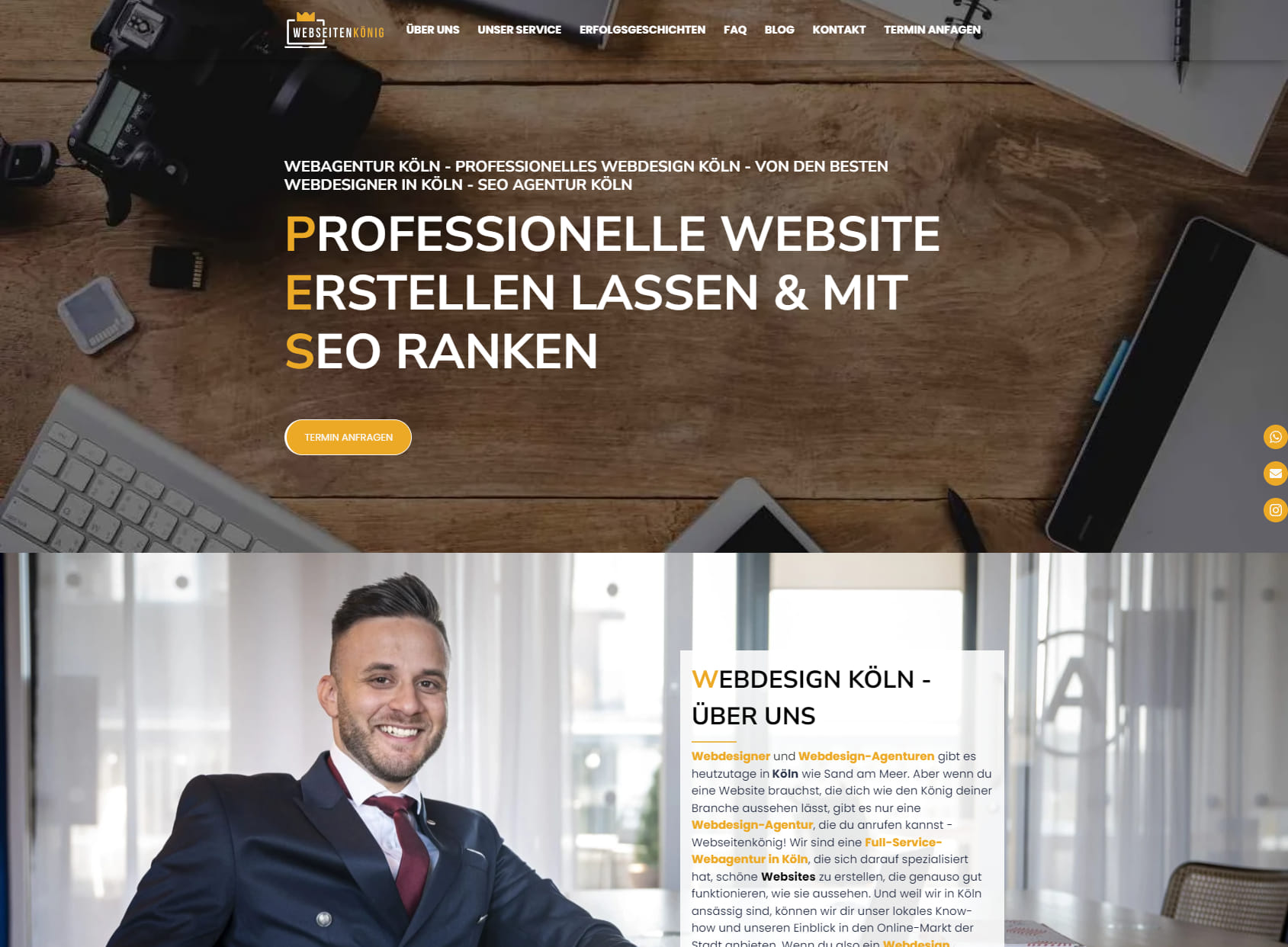 Webseitenkönig - Webdesign & SEO Agentur Köln