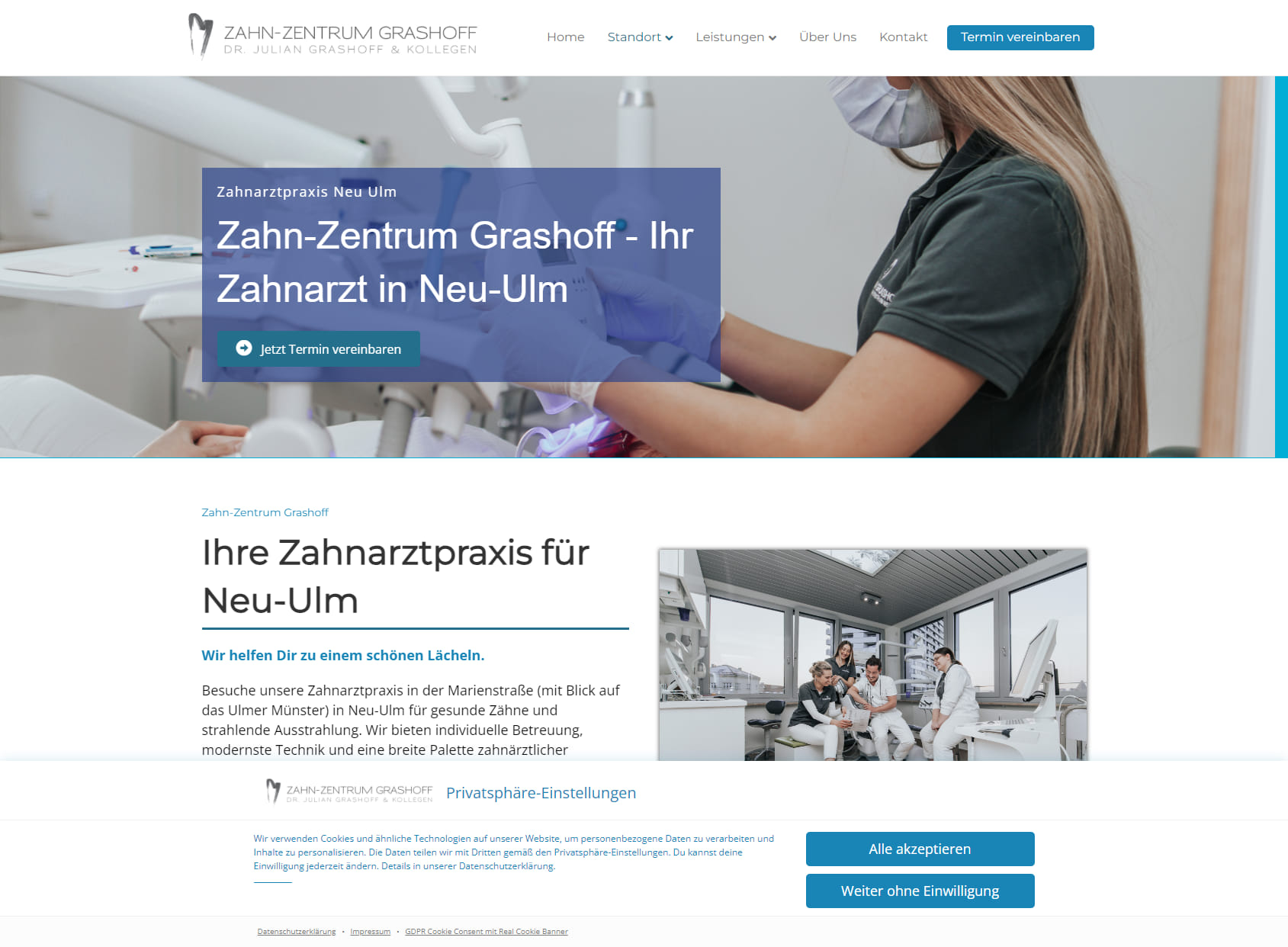 Dr. Julian Grashoff Zahn-Zentrum Neu-Ulm