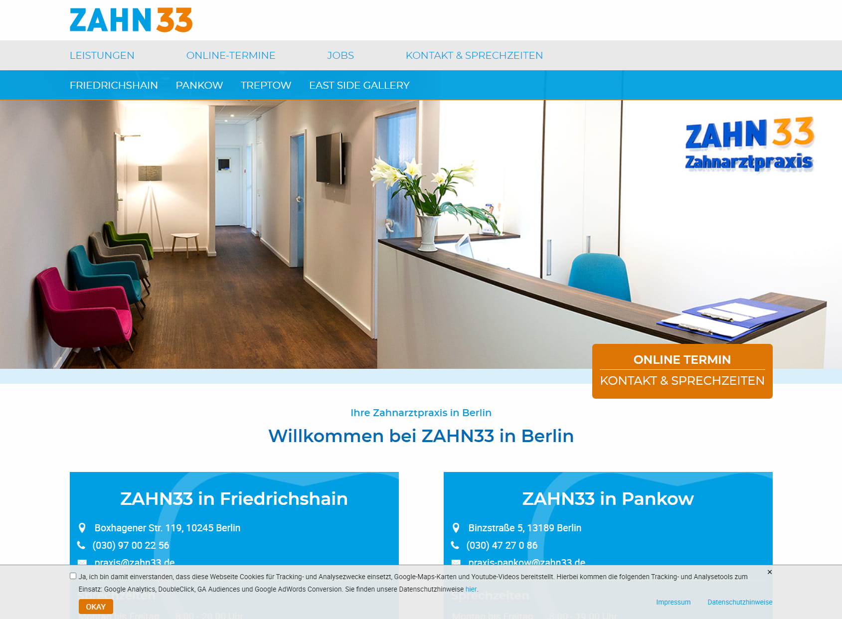 ZAHN33 - dental practice in Berlin-Friedrichshain