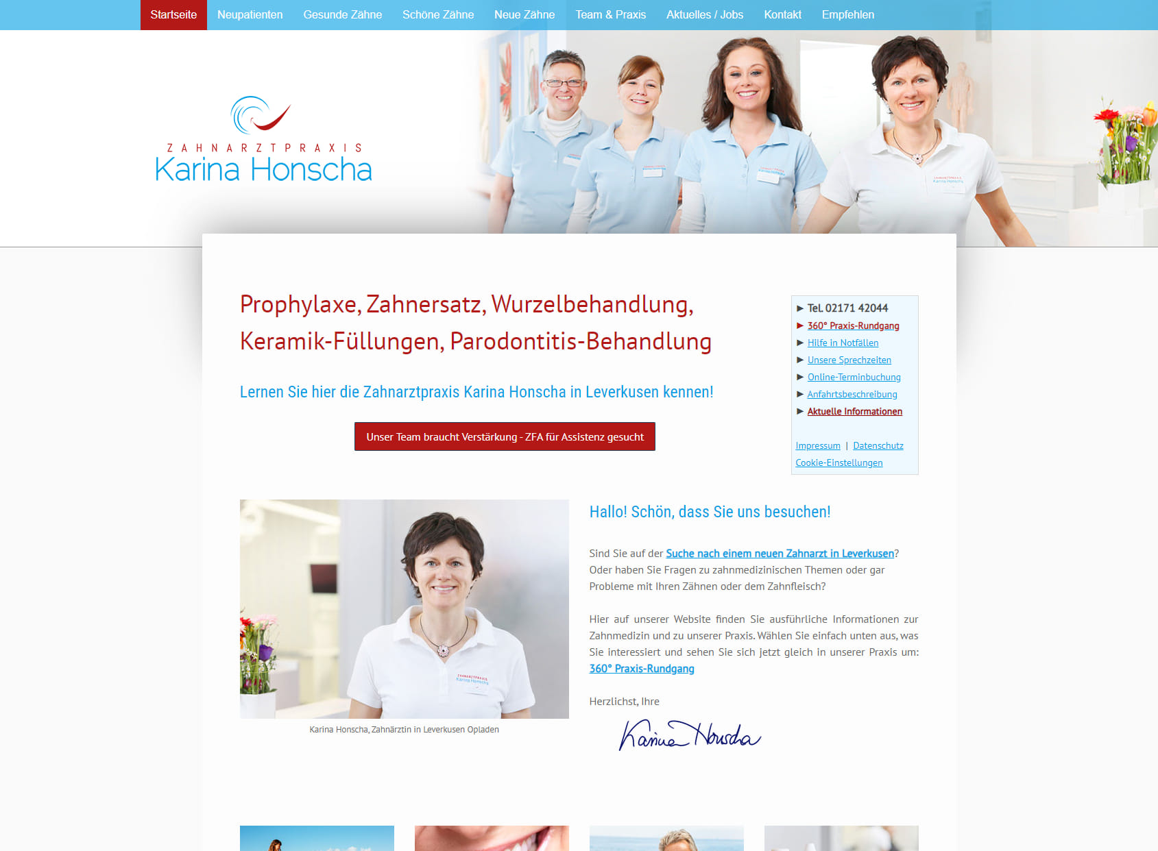Dental practice Karina Honscha