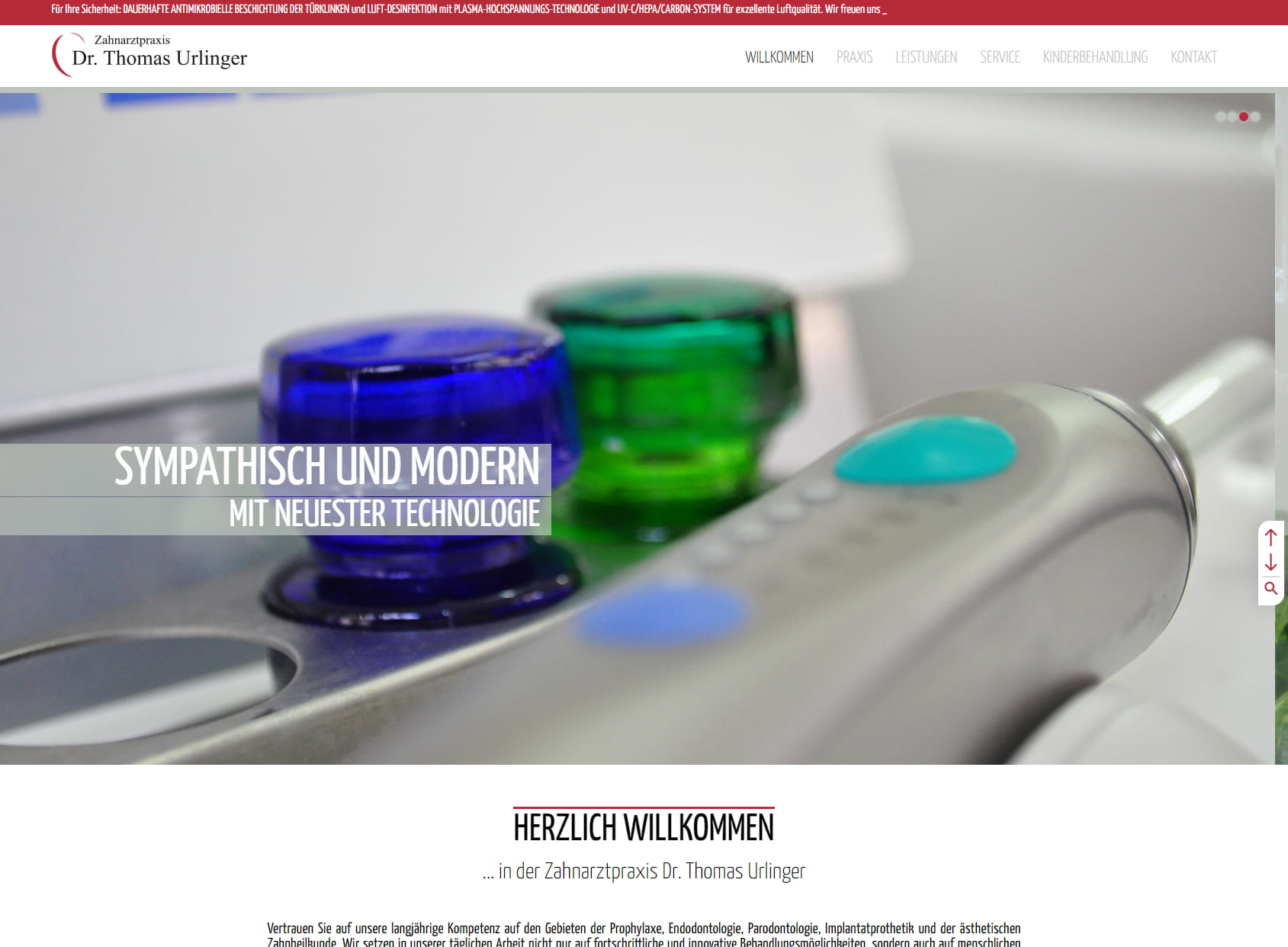 Zahnarzt Dr. Thomas Urlinger Praxis für Zahnheilkunde in Regensburg