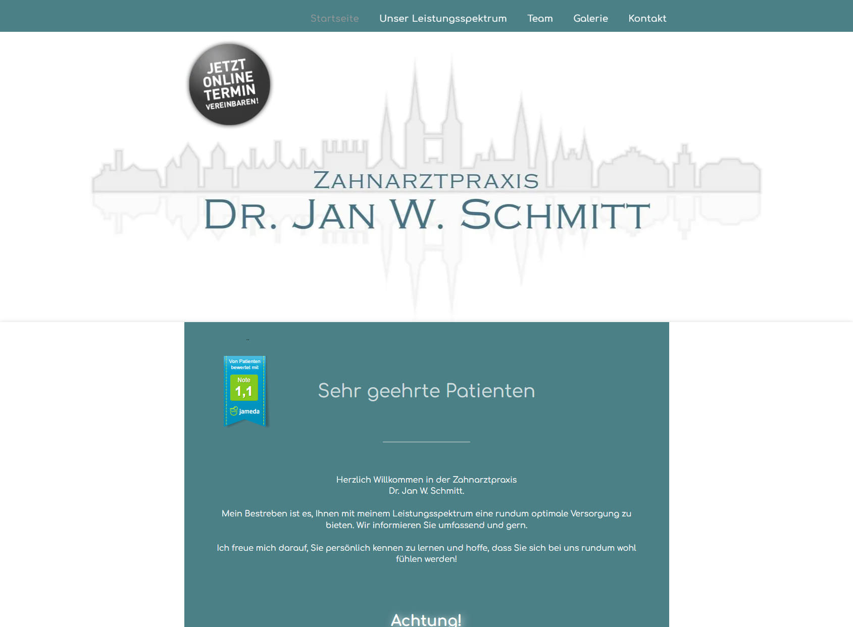 Dr. Jan W. Schmitt