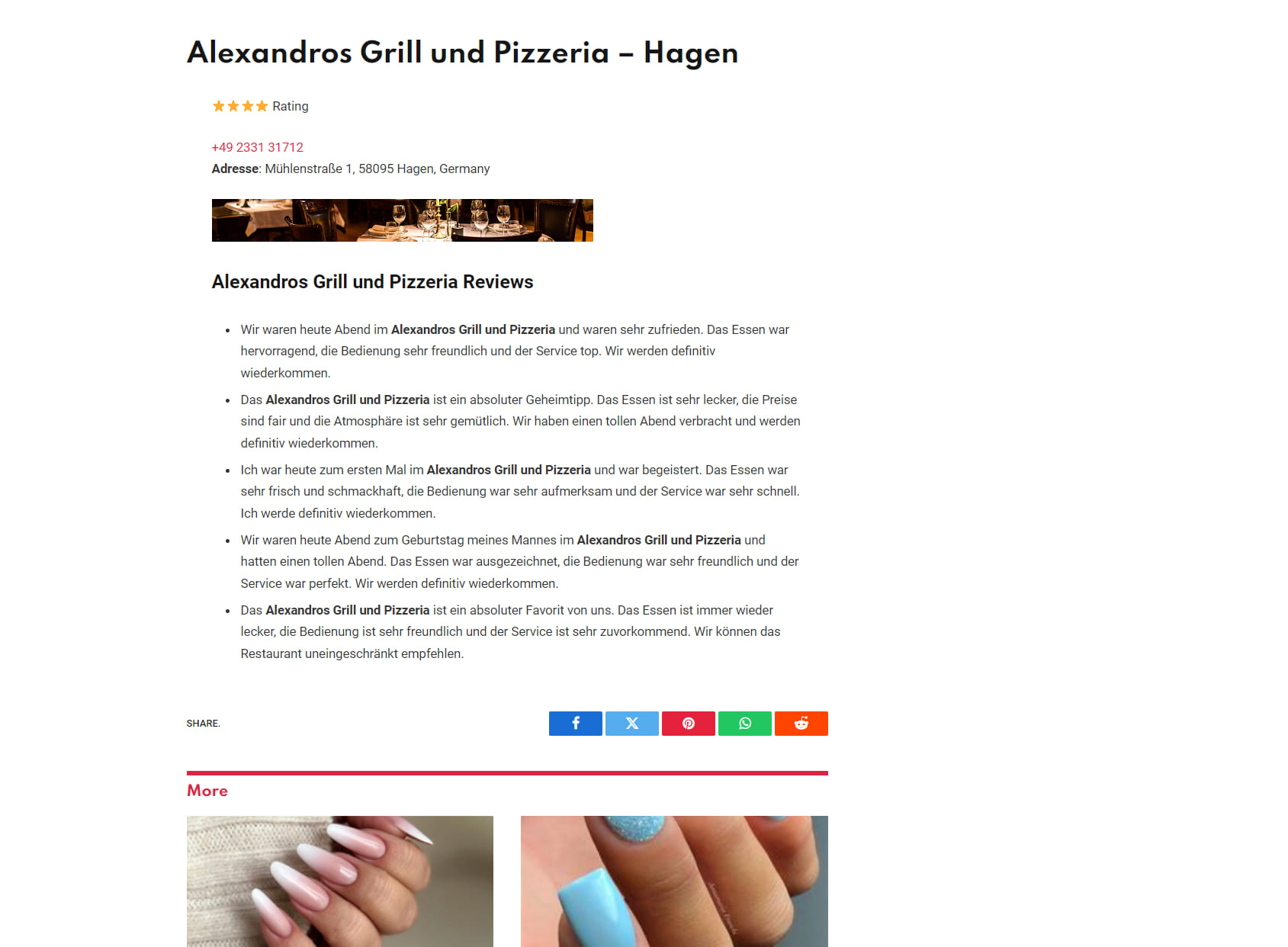 Alexandros Grill und Pizzeria - Hagen