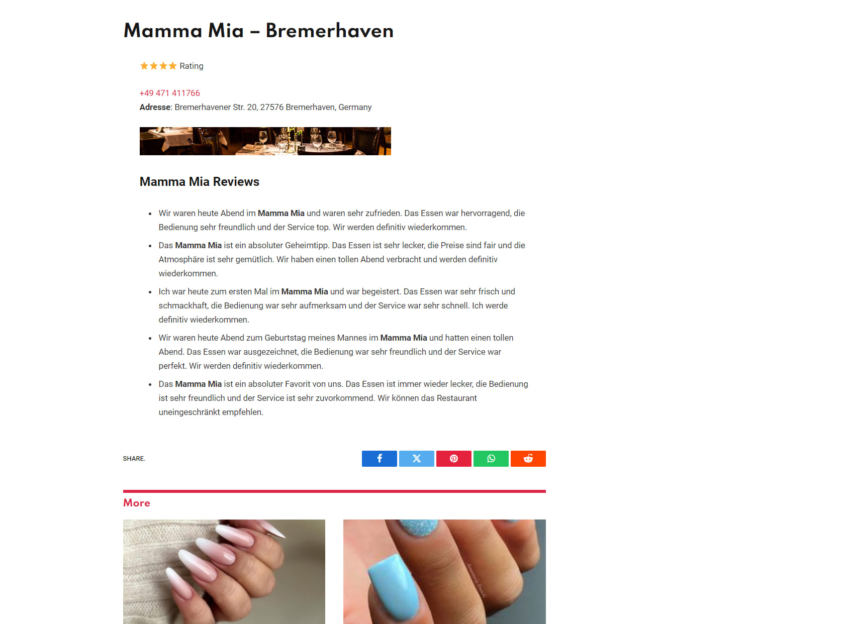 Mamma Mia - Bremerhaven