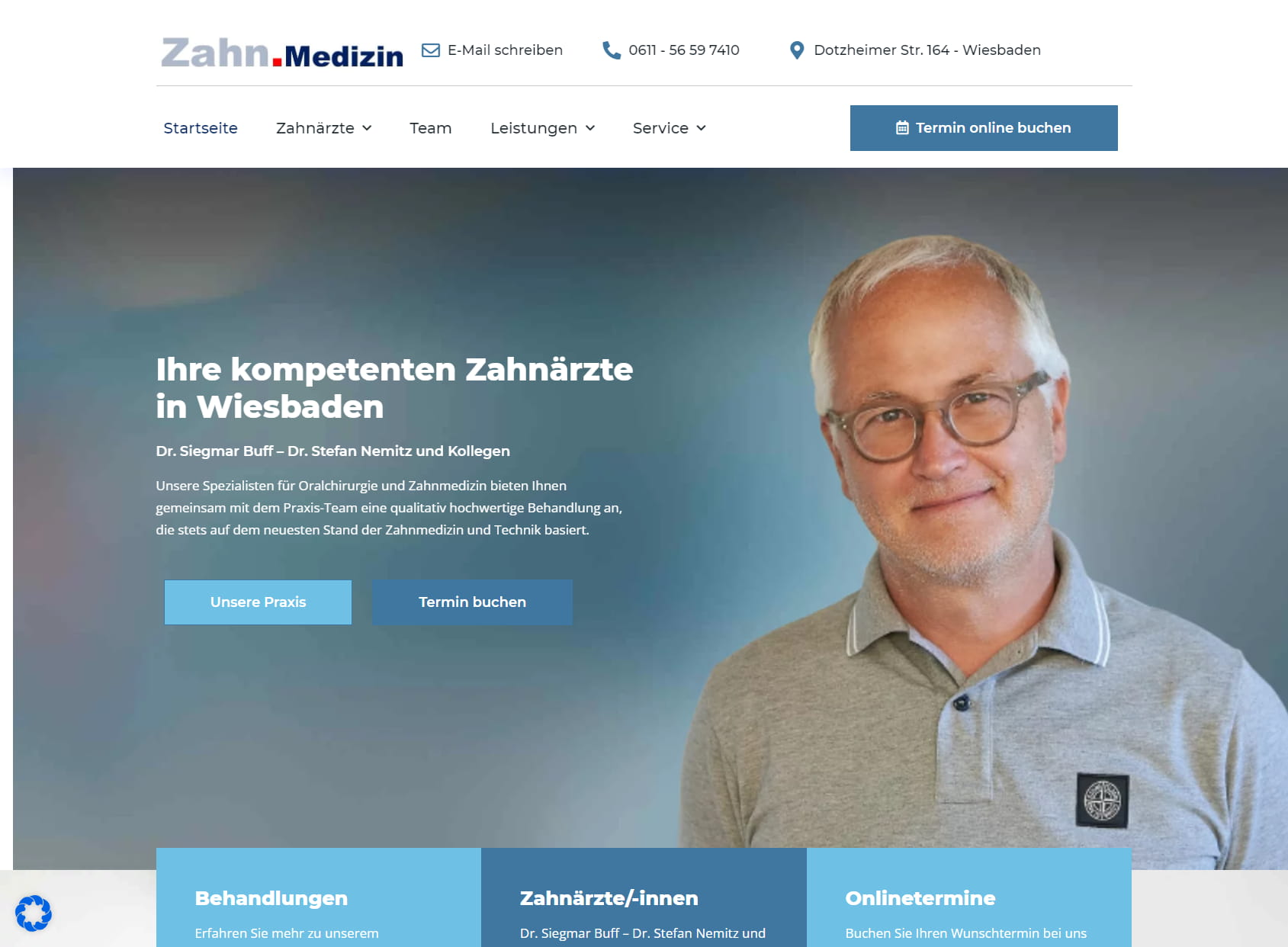 Zahnarzt & Oralchirurgie Wiesbaden - Dr. Buff & Dr. Nemitz
