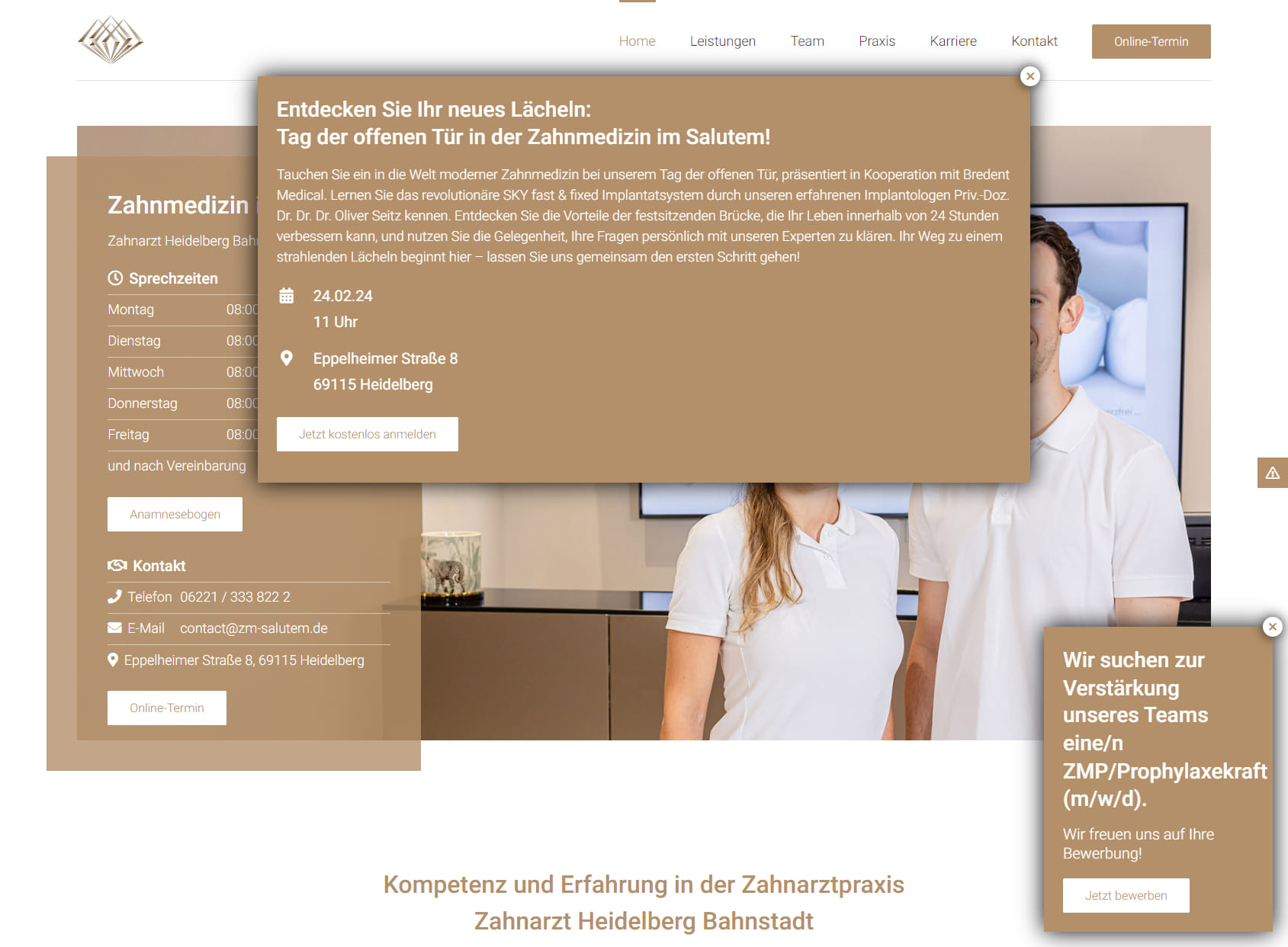 Zahnmedizin im Salutem - Zahnarzt Heidelberg Bahnstadt